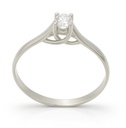 SOLITARIO BRILLANTE 3.50MM VS-H 0.17 CT