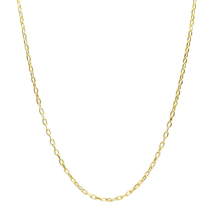 45CM YELLOW GOLD CHAIN