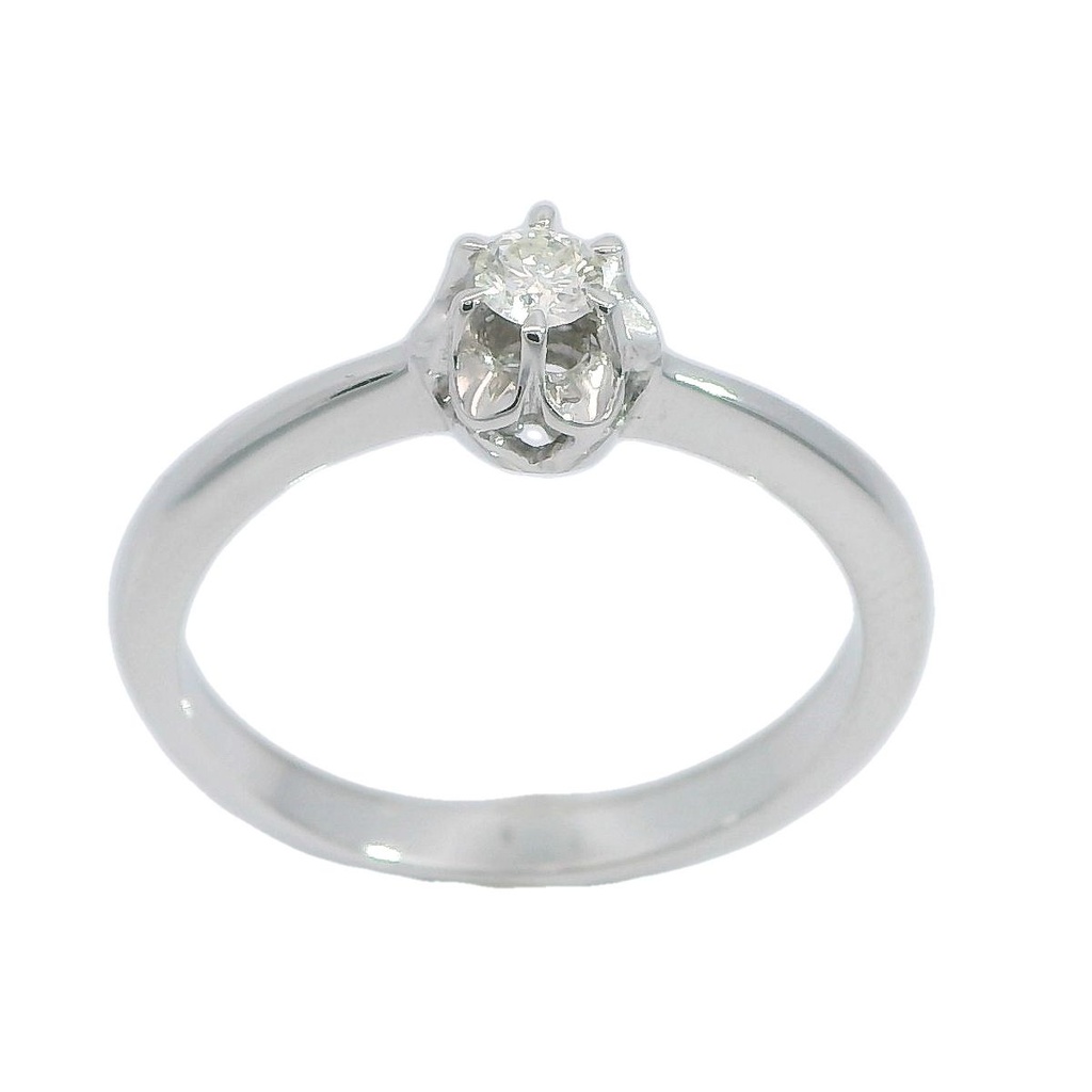 SOLITARIO BRILLANTE 4.00MM VS-H 0.25 CT