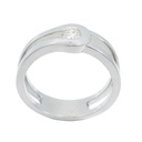 4MM DIAMOND SOLITAIRE RING H VS 0.25 CT 
