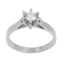 SOLITARIO BRILLANTE 4MM VS-H 0.25 CT 