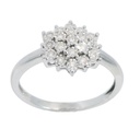 SORTIJA CUAJO 19 BRILLANTES H-SI 0.095 CT TW
