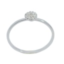 SORTIJA BRILLANTES DE 1.25MM Y 1MM H-SI 0.08 CT TW