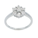 SORTIJA CUAJO 7 BRILLANTES 0.05 CT TW H-SI