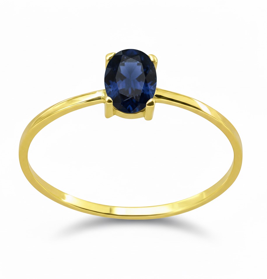 6x4MM OVAL SAPPHIRE 0.53 CT
