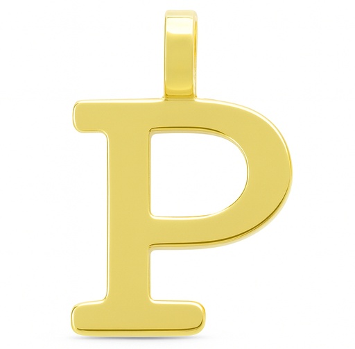 [5000P] COLGANTE LETRA "P"10MM