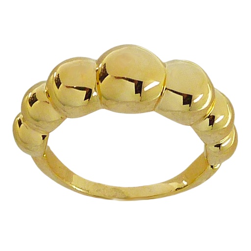 [5364] GOLD BALLS RING.