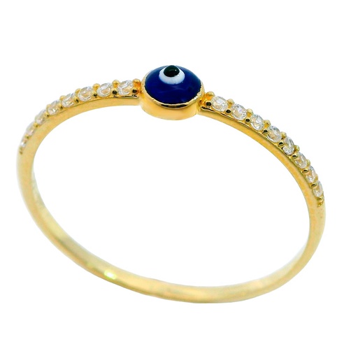 [5864] ENAMEL DEVIL EYE RING.