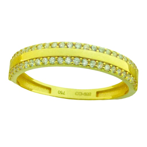 [5209] SORTIJA DOS BANDAS DE CIRCONITAS.