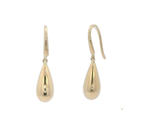 [5904] 25MM TERADROP DANGLING EARRINGS.FISH HOOK WIRE BACK.