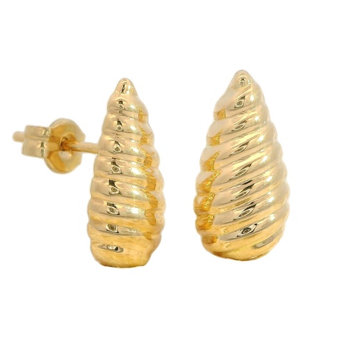 [5906] 13x6MM TERADROP EARRINGS.PUSHBACK.