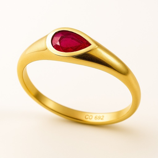 [5963/SR] 5x3MM RUBI RING.