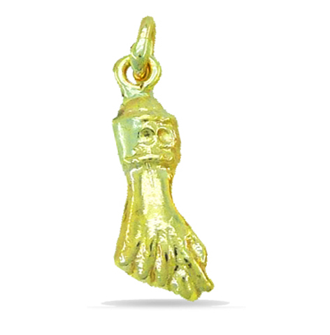 [6337] 16MM LUCKY FIST PENDANT.