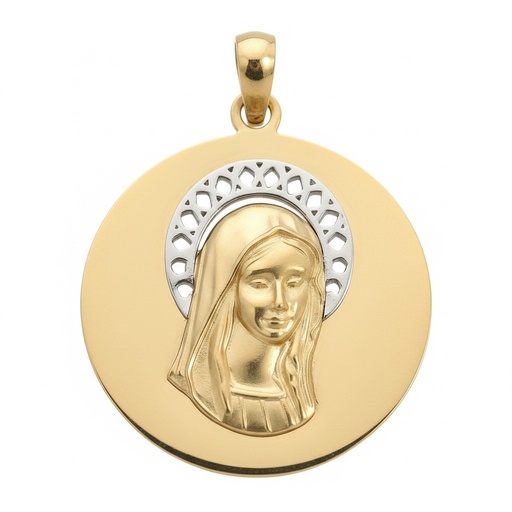 [00060] 19MM VIRGIN MEDAL.