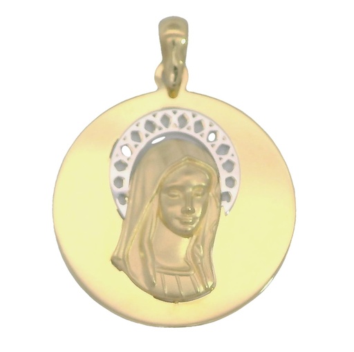 [00060] 19MM VIRGIN MEDAL.