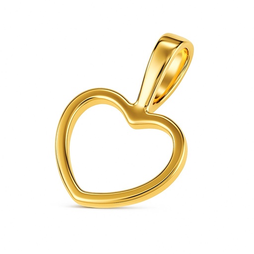 [3955/1] 12MM PLAIN HEART  PENDANT.