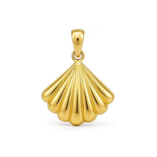 [3399/2] COLGANTE CONCHA COMPOSTELANA.14x13MM.
