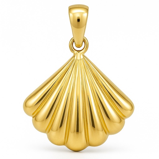 [3399/3] COLGANTE CONCHA COMPOSTELANA.17x16MM