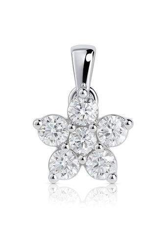 [B4206CB/0.25] COLGANTE BRILLANTES DI 5 RD SI H 0.22 DI 1 RD SI H 0.03 CT TW