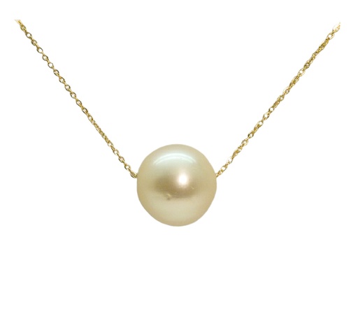 [3431/45] 9MM FRESHWATER PEARL NECKLACE.45CM CHAIN.
