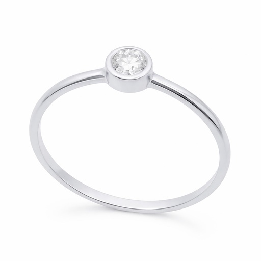 [B4214/11B] SOLITARIO BRILLANTE  3.00MM VS-H 0.11 CT