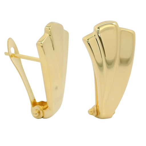 [00147] PENDIENTES LISOS CIERRE CATALAN.19x9MM