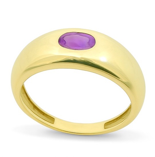 [5964/SAM] 5x3MM AMETHYST RING