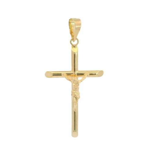 [6064] CRUZ TUBO CON CRISTO 28x16x2MM (copia)