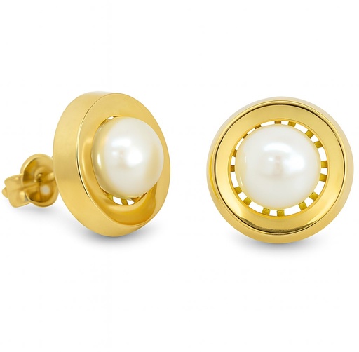 [00174] 6MM FRESHWATER PEARL STUD EARRINGS