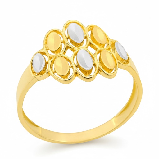 [00193] TWO TONE GOLD RING