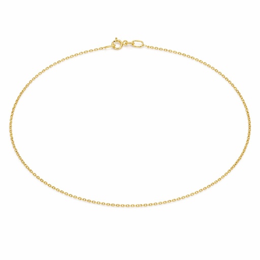 [9K0100/45] 45CM 9 KARAT GOLD CHAIN