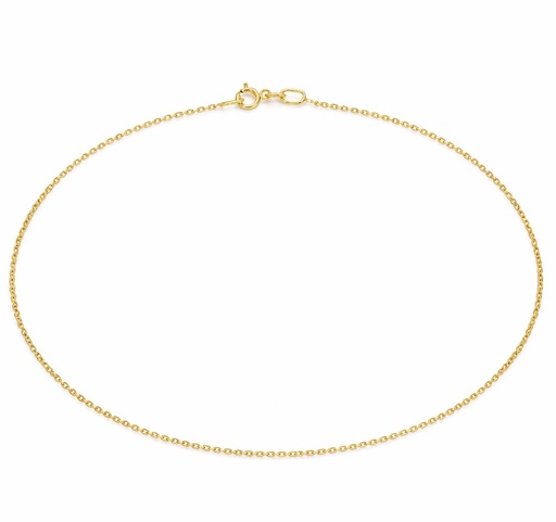 [9K0100/50] 50CM 9 KARAT GOLD CHAIN