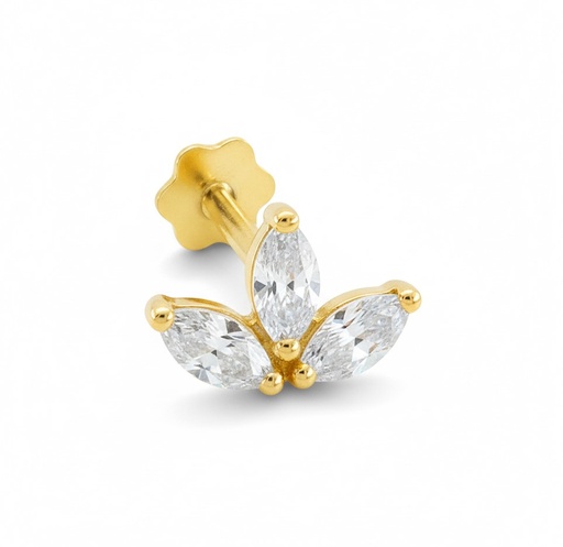 [1098] CZ EAR AND NOSE PIERCING.