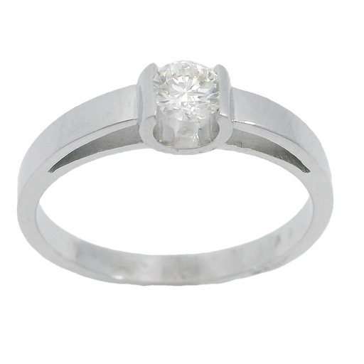 [B4017/17] SOLITARIO BRILLANTE 3.5 MM VS-H 0.17 CT