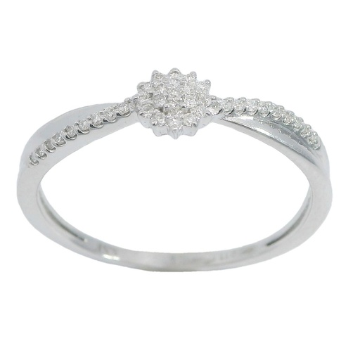 [B4175/0.11] SI-H DIAMOND RING. 0.11 CT TW