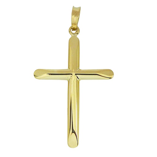 [5356] CRUZ LISA SIN CRISTO 32x19MM