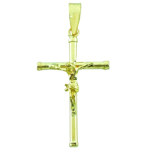 [1281/2] 27x16x1'5MM TUBE CRUCIFIX PENDANT.