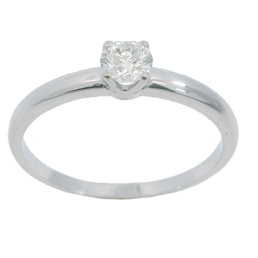 [B4183/1.01] 6.6 MM DIAMOND SOLITAIRE RING.0.11 CT.VS 2 H. IGI REPORT 