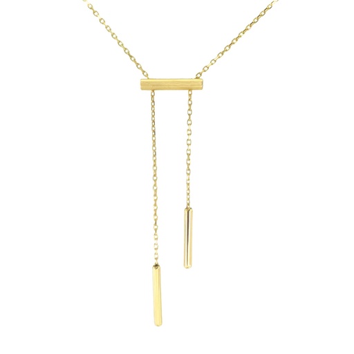 [5659] TUBES NECKLACE.45CM NECKLACE.