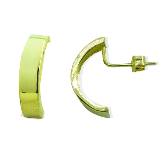 [4931] HALF HOOP EARRINGS