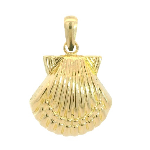 [3399/C] COLGANTE CONCHA COMPOSTELANA.18x15MM.