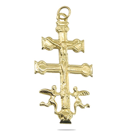[8307] 23x17MM "CARAVACA"CROSS PENDANT.