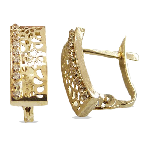 [4684] 12MM LEVERBACK EARRINGS.