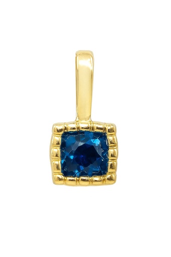 [5470/CZ] 4'5MM NANO SAPPHIRE PENDANT.