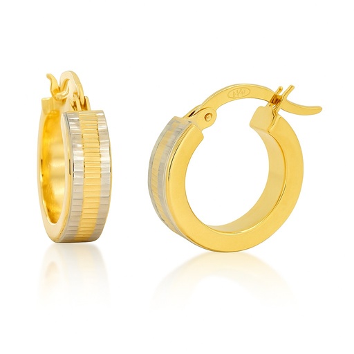 [5882] AROS REDONDOS BICOLOR CATALÁN,14X4MM.