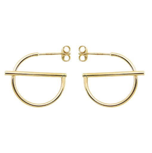 [4892] 18MM HOOP EARRINGS.