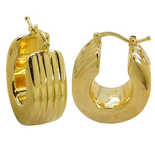 [5240] 28x10MM HOOP EARRINGS.