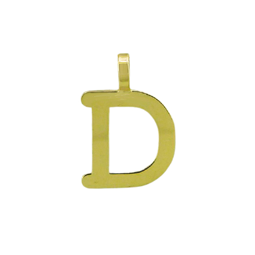 [5000D] INITIAL "D" PENDANT.10MM.