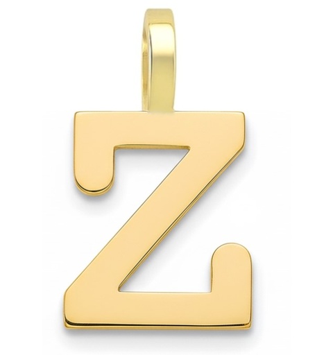 [5000Z] INITIAL "Z" PENDANT.10MM.