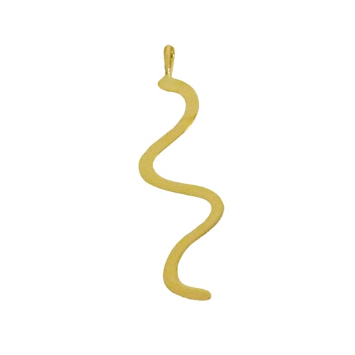 [5107C] 20MM WAVY PENDANT.